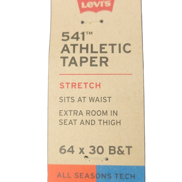 NEW Levi big & tall mens 541  jeans Size 64 X 30 - Picture 3 of 12